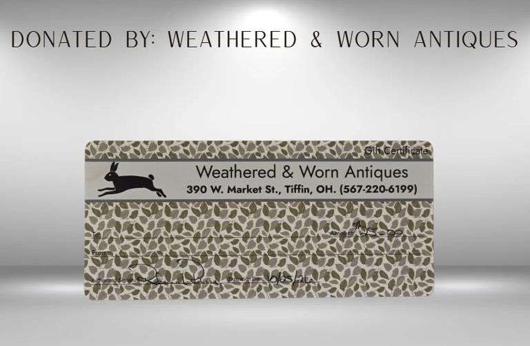 $25 Weathered & Worn GC