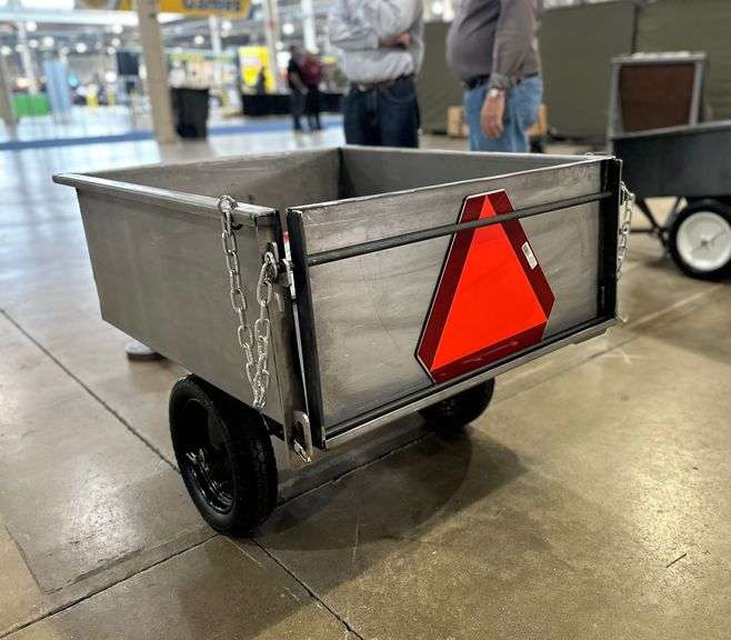 Heavy-Duty Garden Utility Trailer Cart