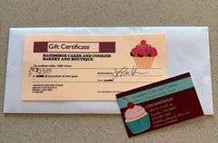 $25 Handshoe Cakes GC