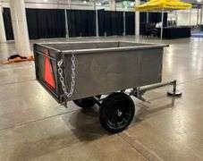Heavy-Duty Garden Utility Trailer Cart