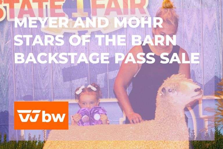 Meyer and Mohr Stars of the Barn Backstage Pass Sale