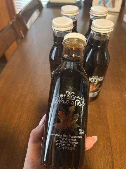 Pure Pennsylvania Maple Syrup