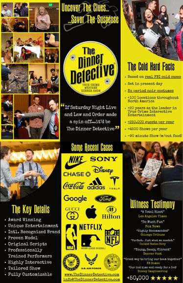 Dinner Detectives Ticket