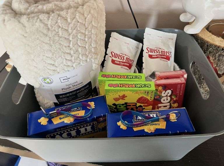 Movie Night Basket