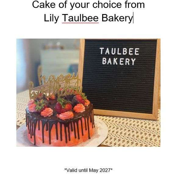 Cake of Your Choice from Lily Taulbee