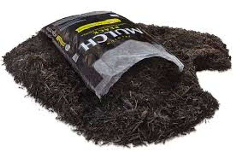 10 bags of Black Mulch